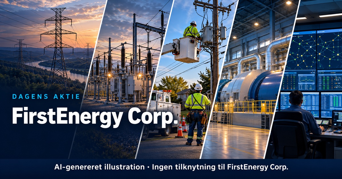 Illustration til analysen af FirstEnergy Corp.