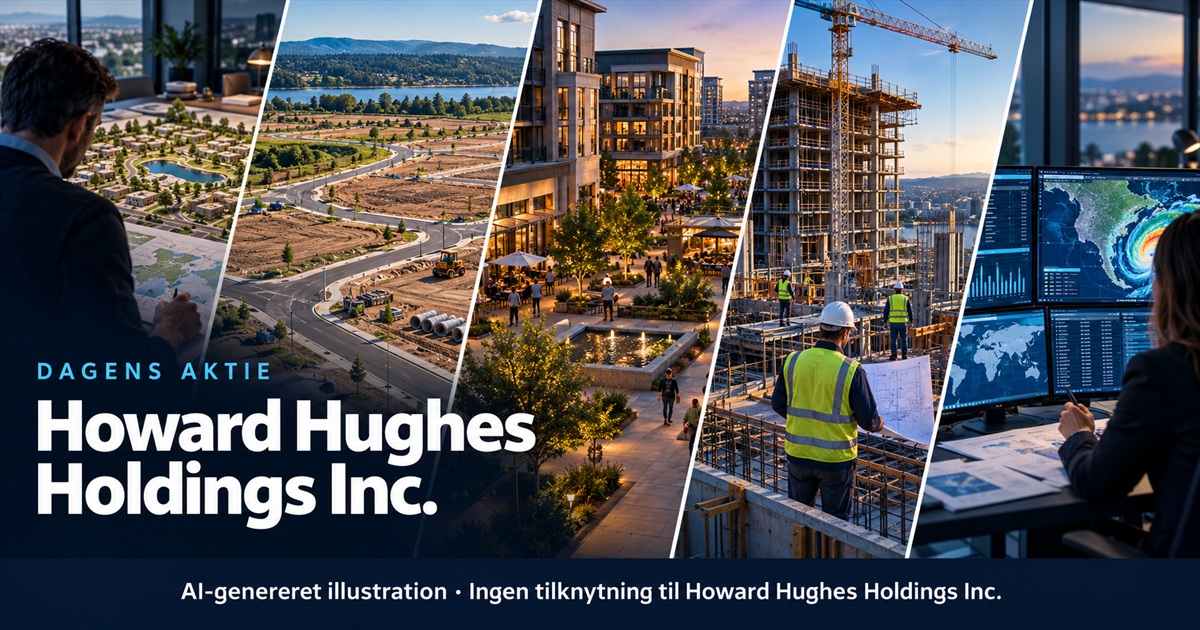 Illustration til analysen af Howard Hughes Holdings Inc.