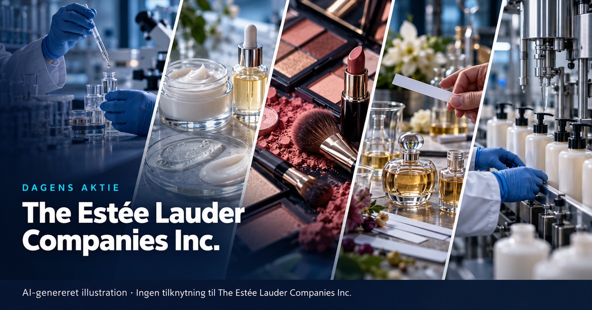 Illustration til analysen af The Estée Lauder Companies Inc.