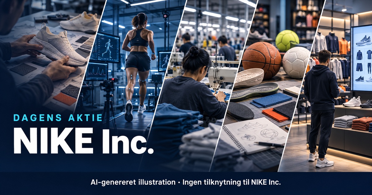 Illustration til analysen af NIKE Inc.