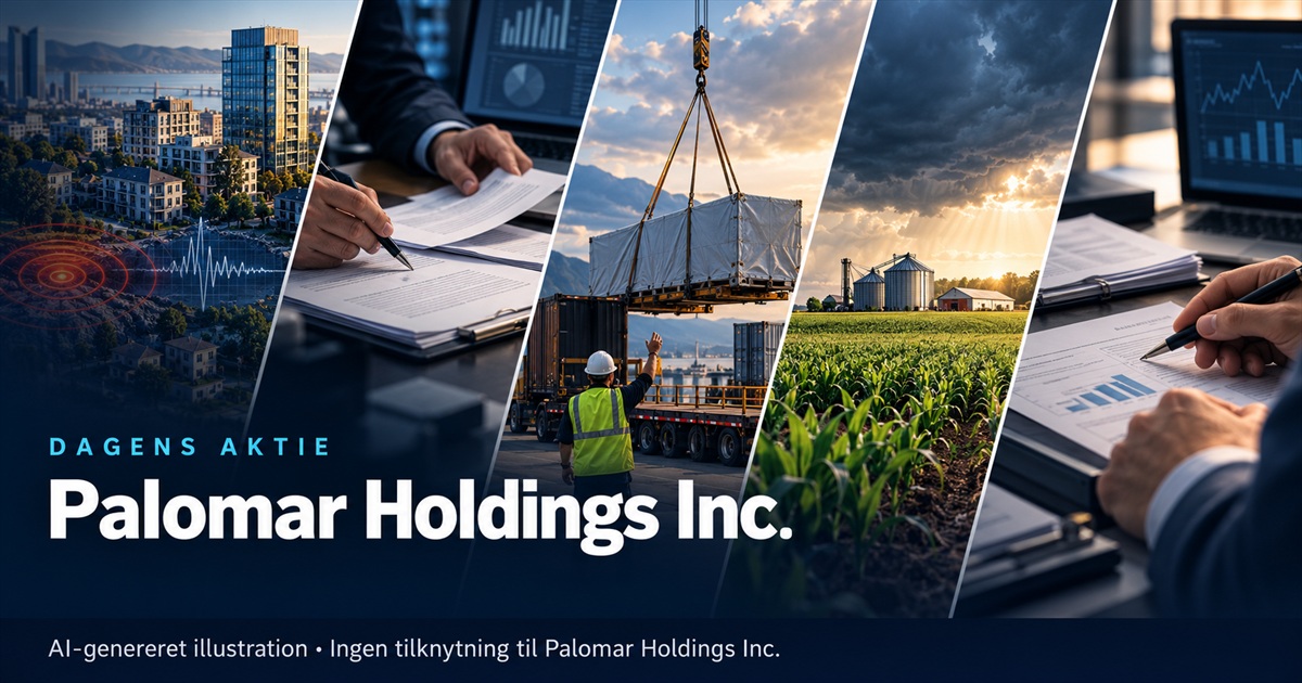 Illustration til analysen af Palomar Holdings Inc.