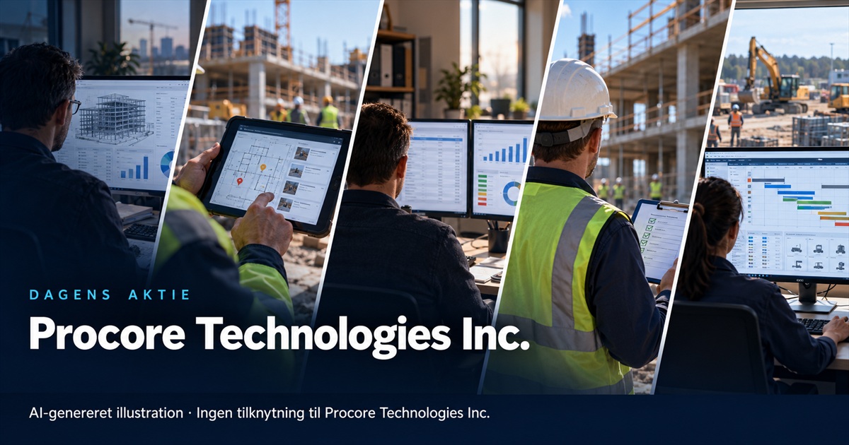 Illustration til analysen af Procore Technologies Inc.