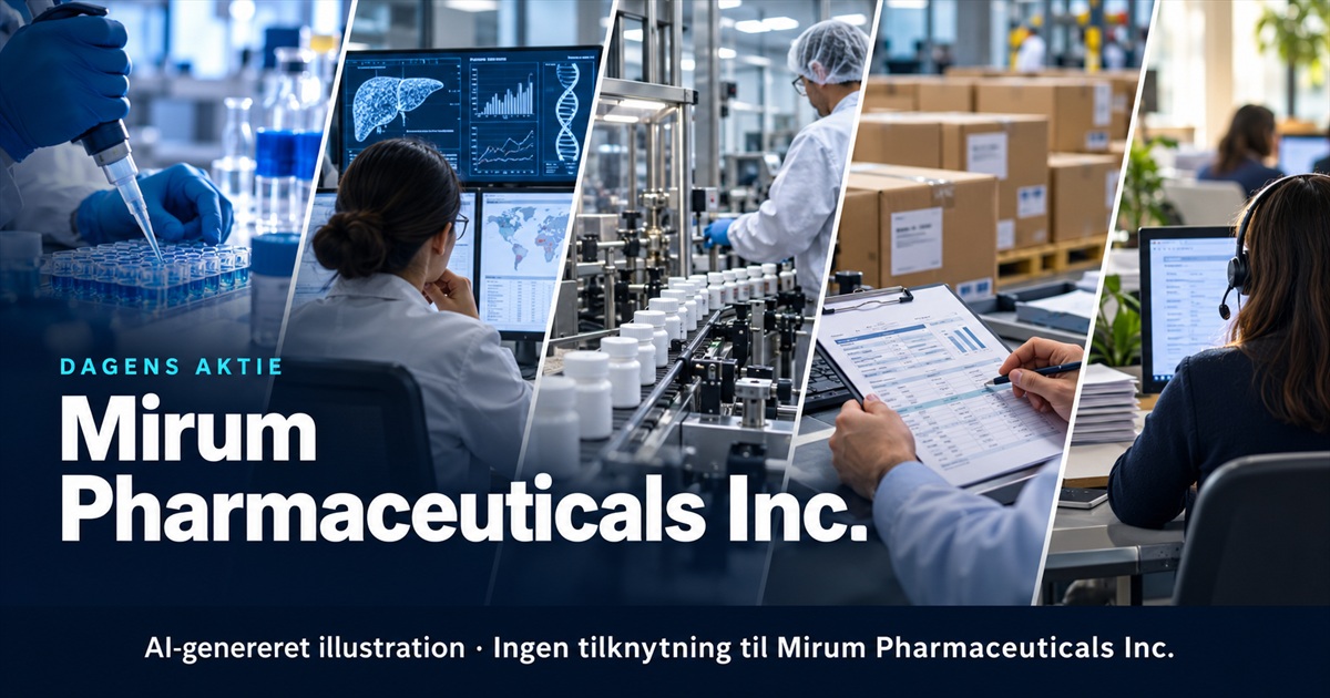 Illustration til analysen af Mirum Pharmaceuticals Inc.