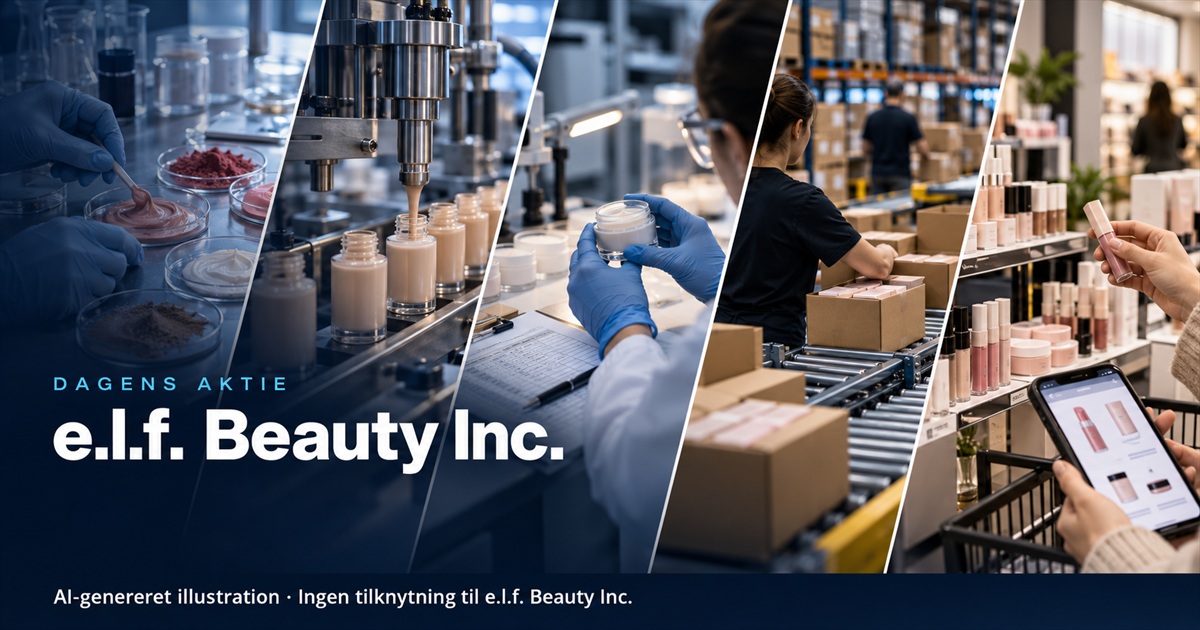 Illustration til analysen af e.l.f. Beauty Inc.