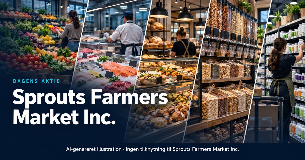 Illustration til analysen af Sprouts Farmers Market Inc.