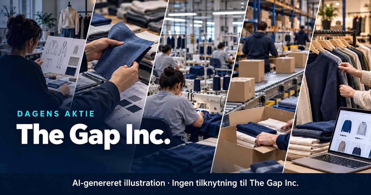 Illustration til analysen af The Gap Inc.