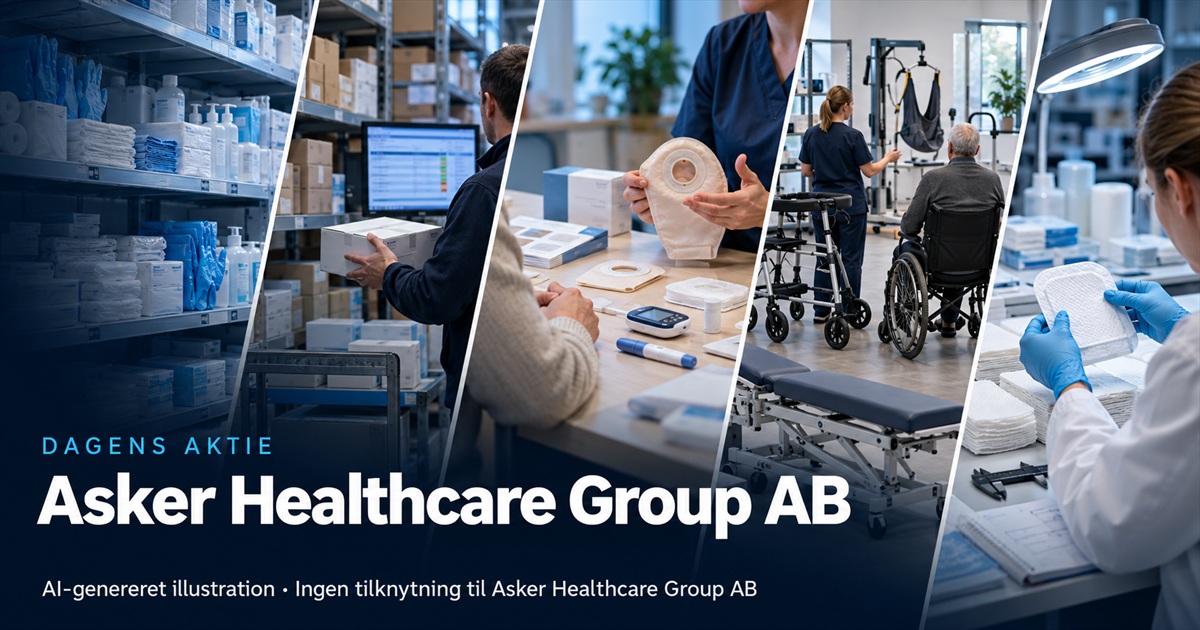 Illustration til dagens aktie, Asker Healthcare Group AB