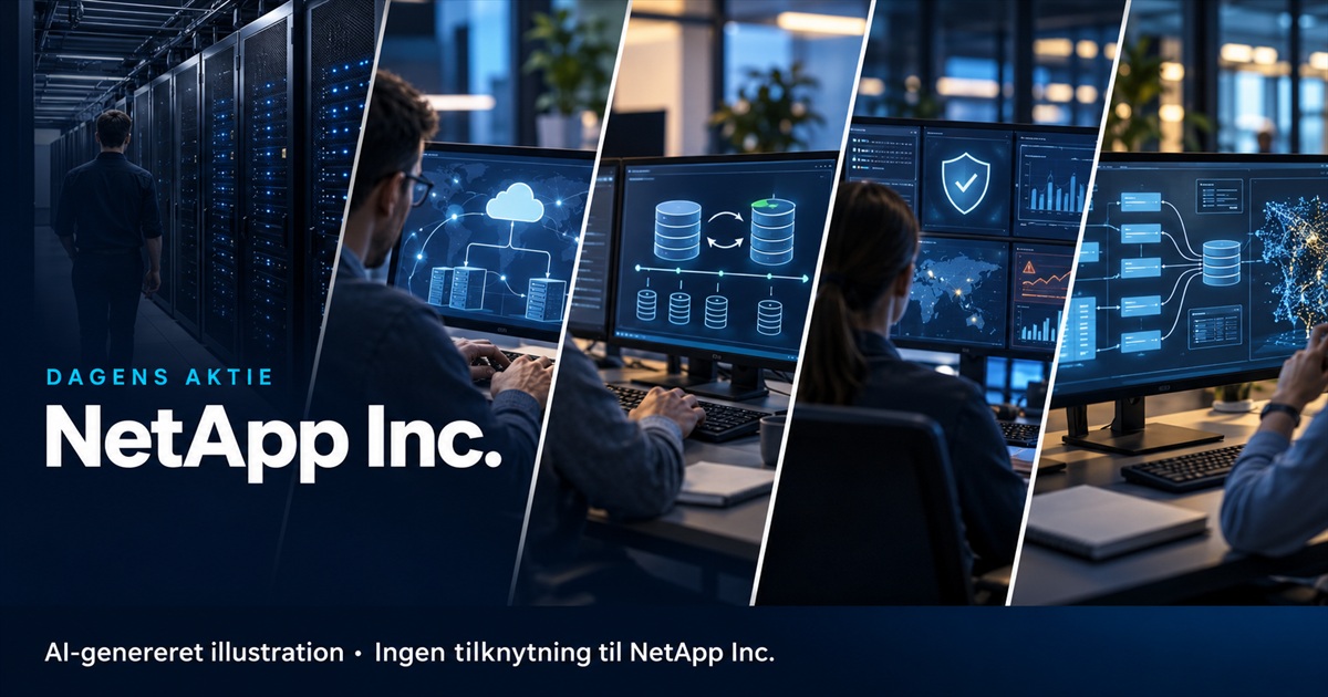 Illustration til analysen af NetApp Inc.