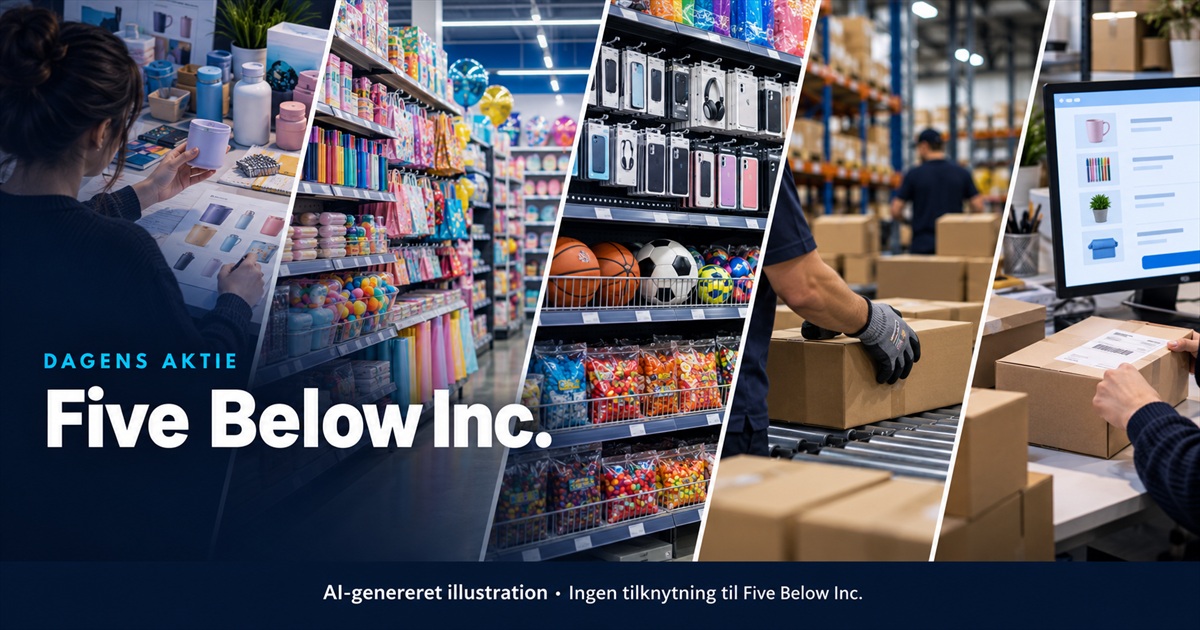 Illustration til analysen af Five Below Inc.