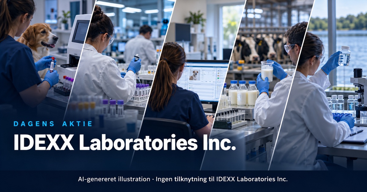 Illustration til analysen af IDEXX Laboratories Inc.