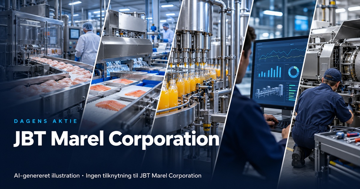 Illustration til analysen af JBT Marel Corporation