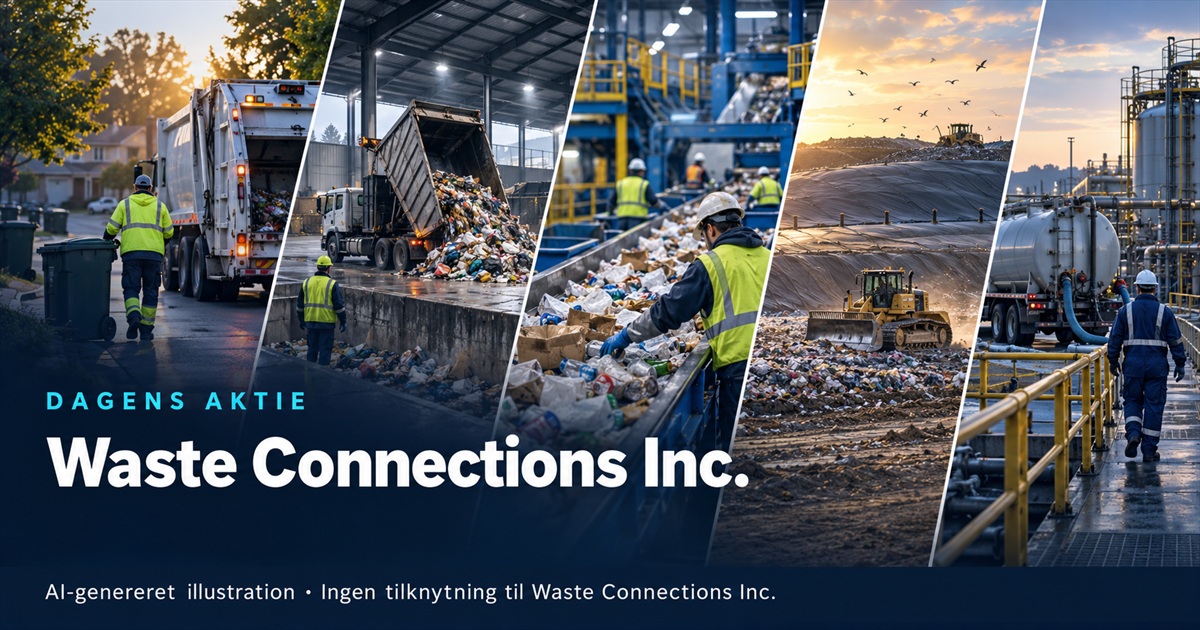 Illustration til analysen af Waste Connections Inc.