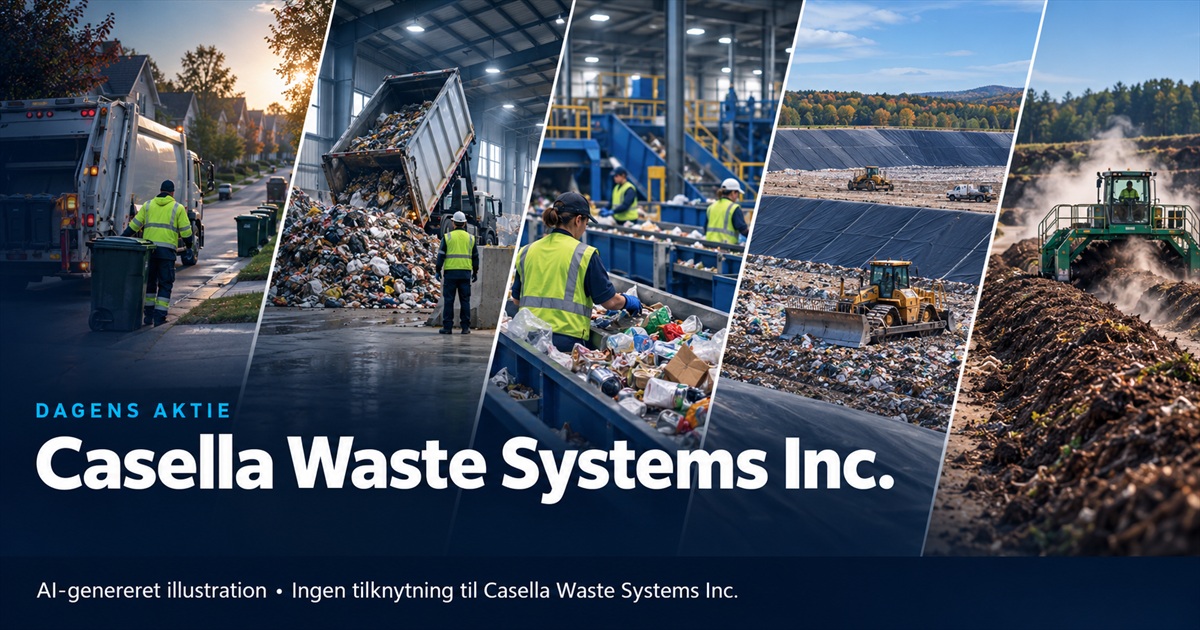 Illustration til analysen af Casella Waste Systems Inc.