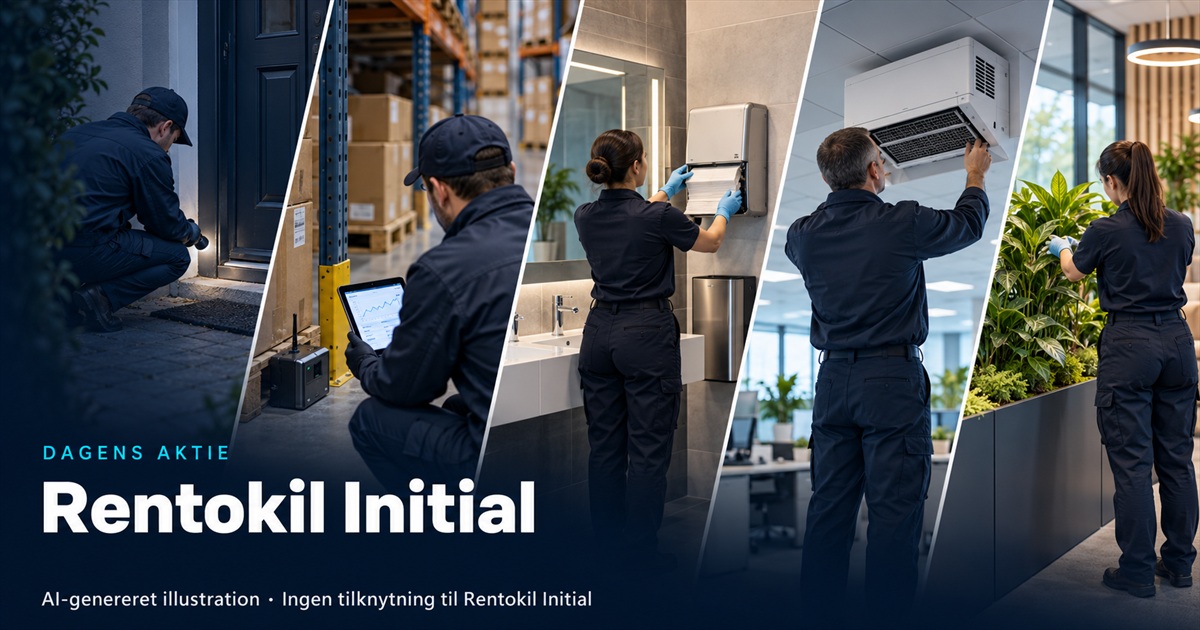 Illustration til analysen af Rentokil Initial