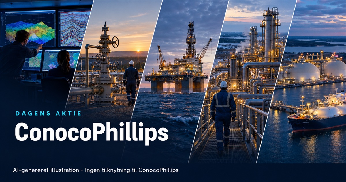 Illustration til analysen af ConocoPhillips