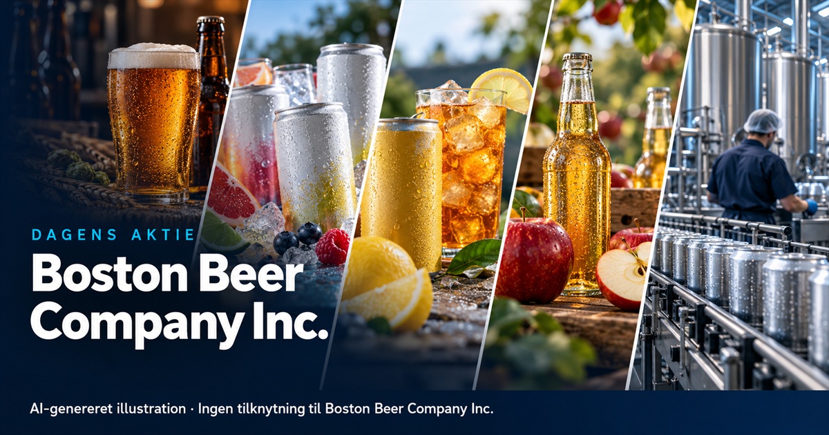 Illustration til analysen af Boston Beer Company Inc.