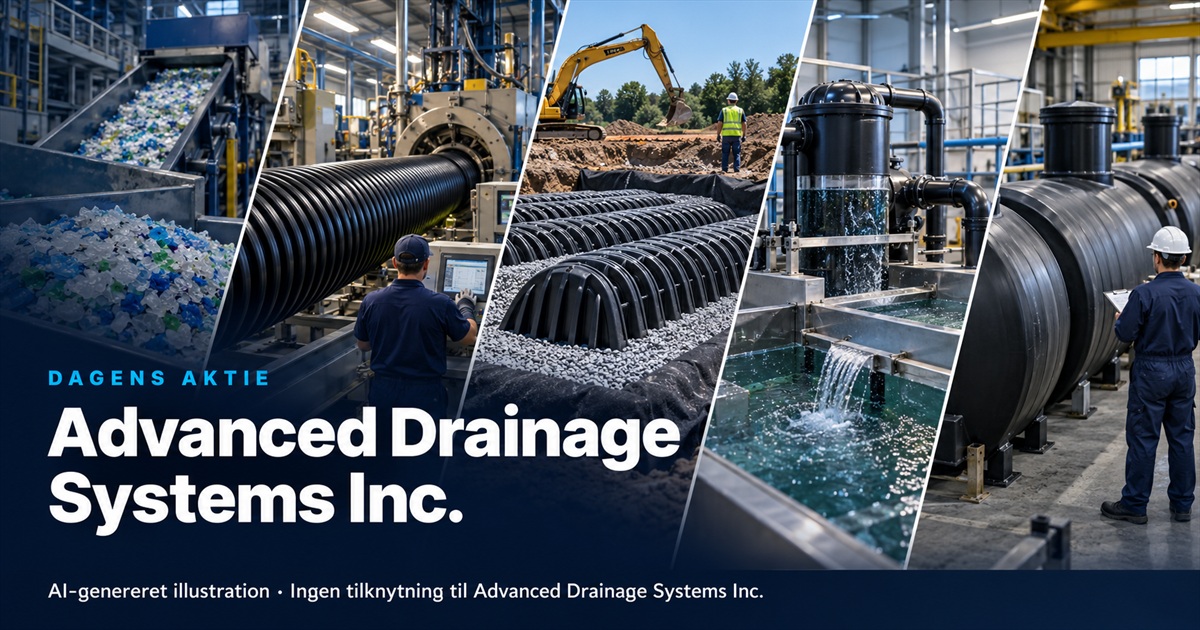 Illustration til analysen af Advanced Drainage Systems Inc.