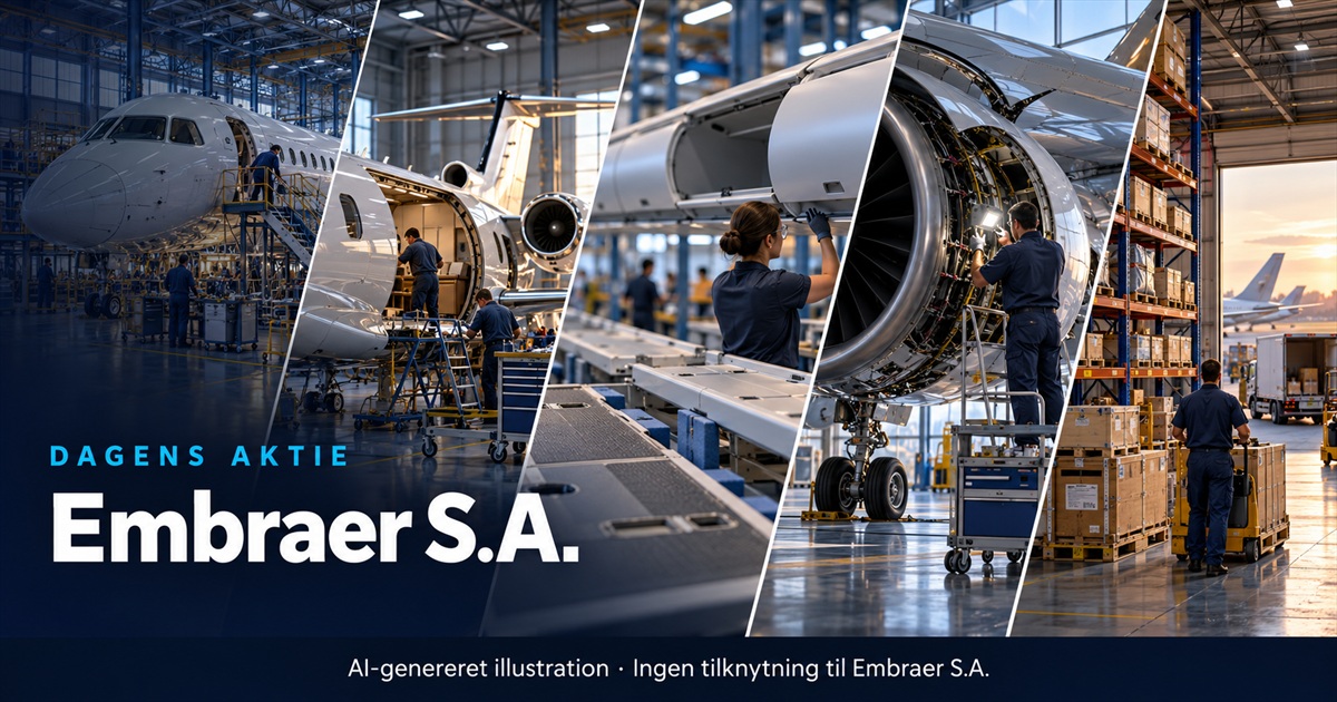 Illustration til analysen af Embraer S.A.