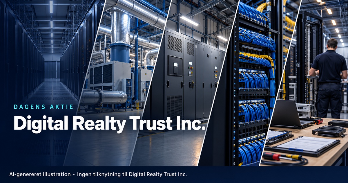 Illustration til analysen af Digital Realty Trust Inc.