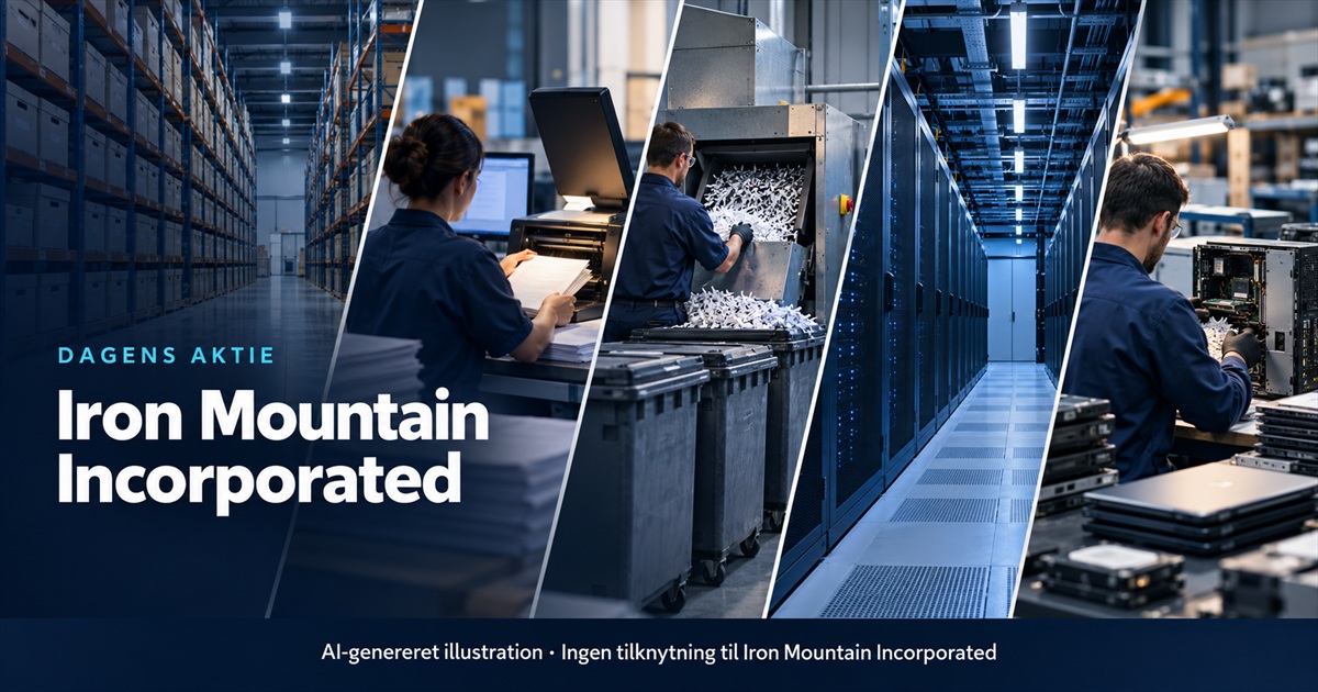 Illustration til analysen af Iron Mountain Incorporated