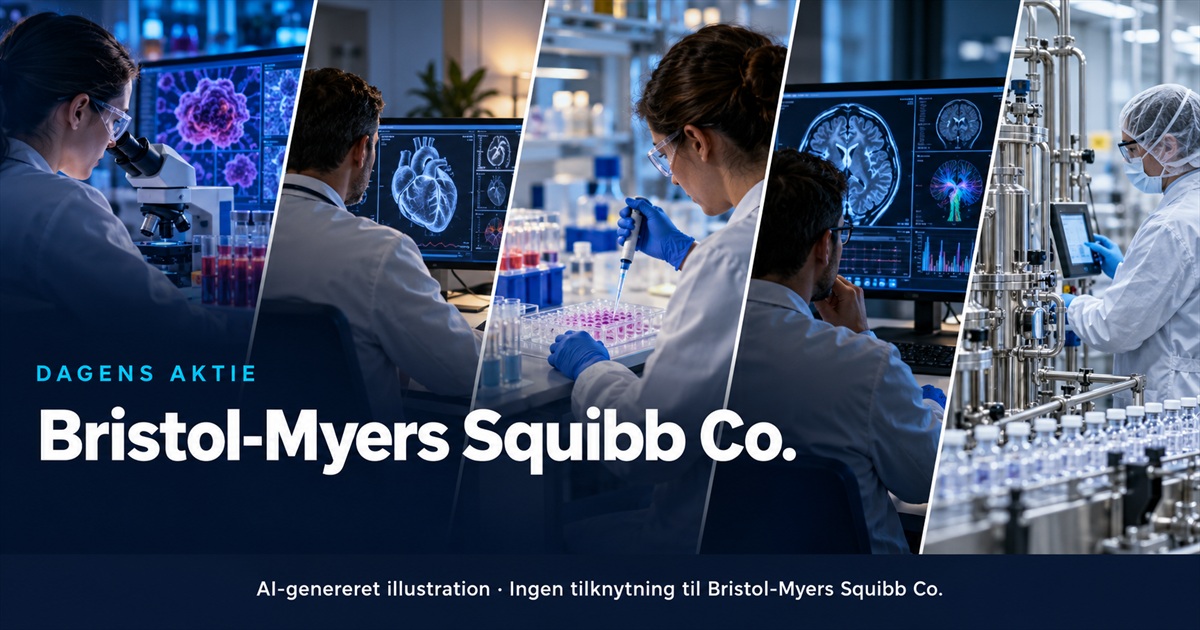 Illustration til analysen af Bristol-Myers Squibb Co.