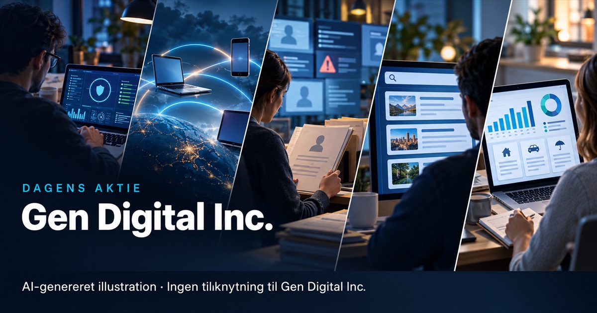 Illustration til analysen af Gen Digital Inc.