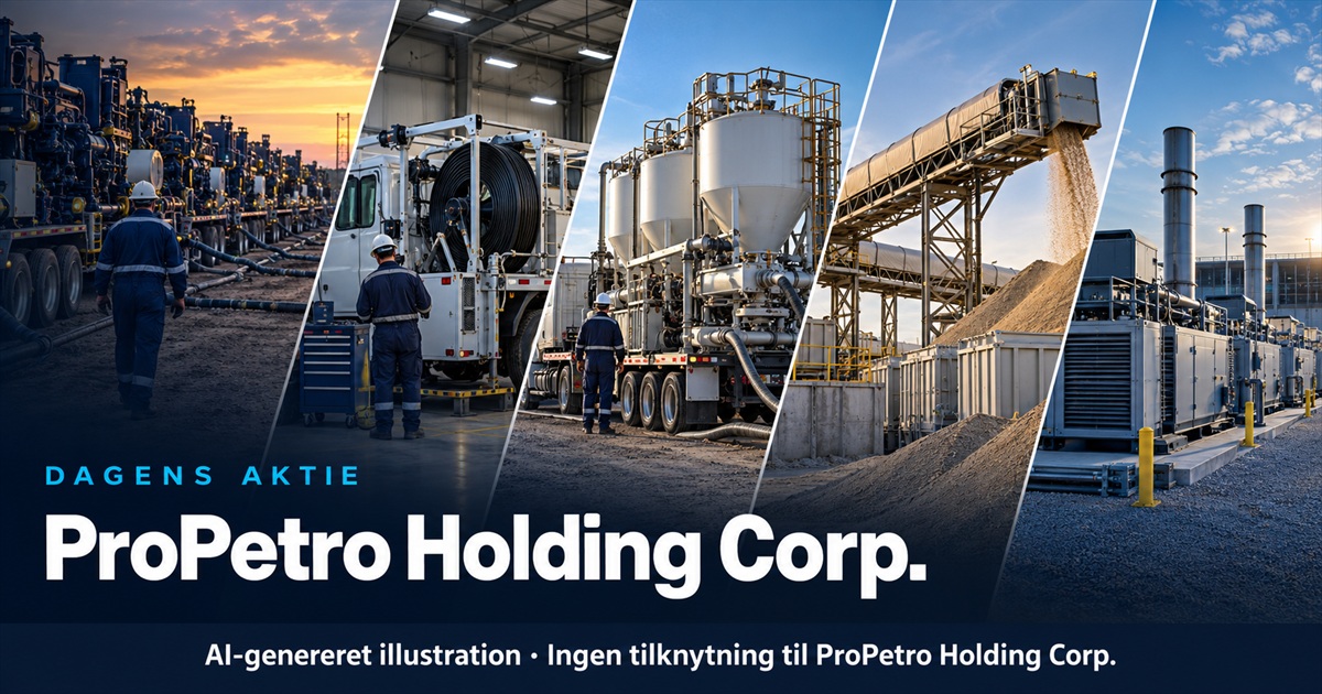 Illustration til analysen af ProPetro Holding Corp.