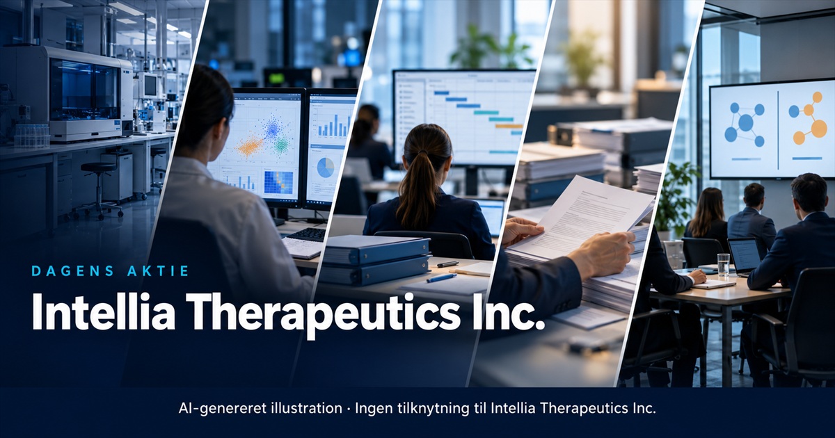 Illustration til analysen af Intellia Therapeutics Inc.