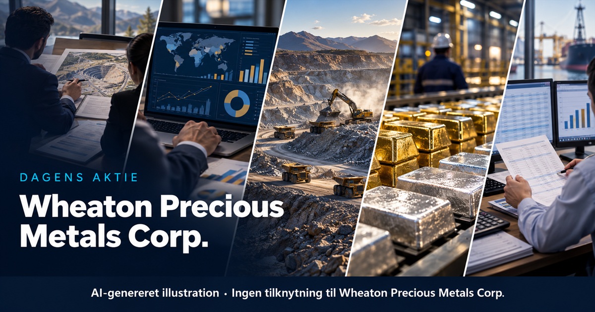 Illustration til analysen af Wheaton Precious Metals Corp.