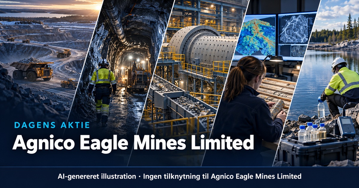 Illustration til analysen af Agnico Eagle Mines Limited