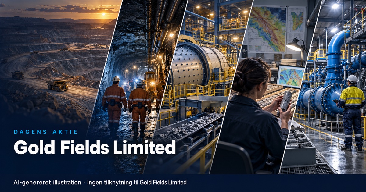 Illustration til analysen af Gold Fields Limited