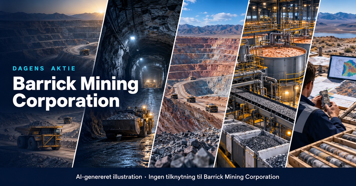 Illustration til analysen af Barrick Mining Corporation