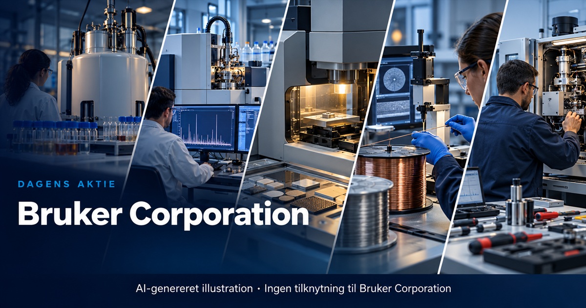 Illustration til analysen af Bruker Corporation