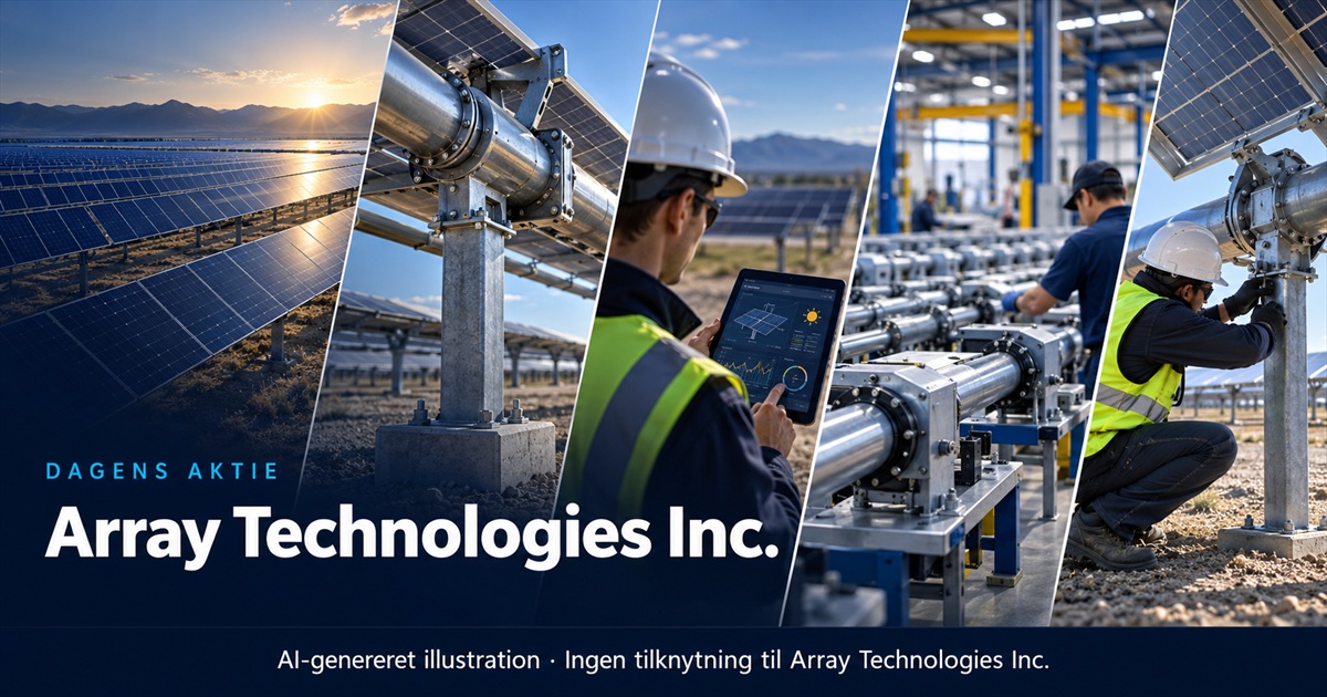 Illustration til analysen af Array Technologies Inc.