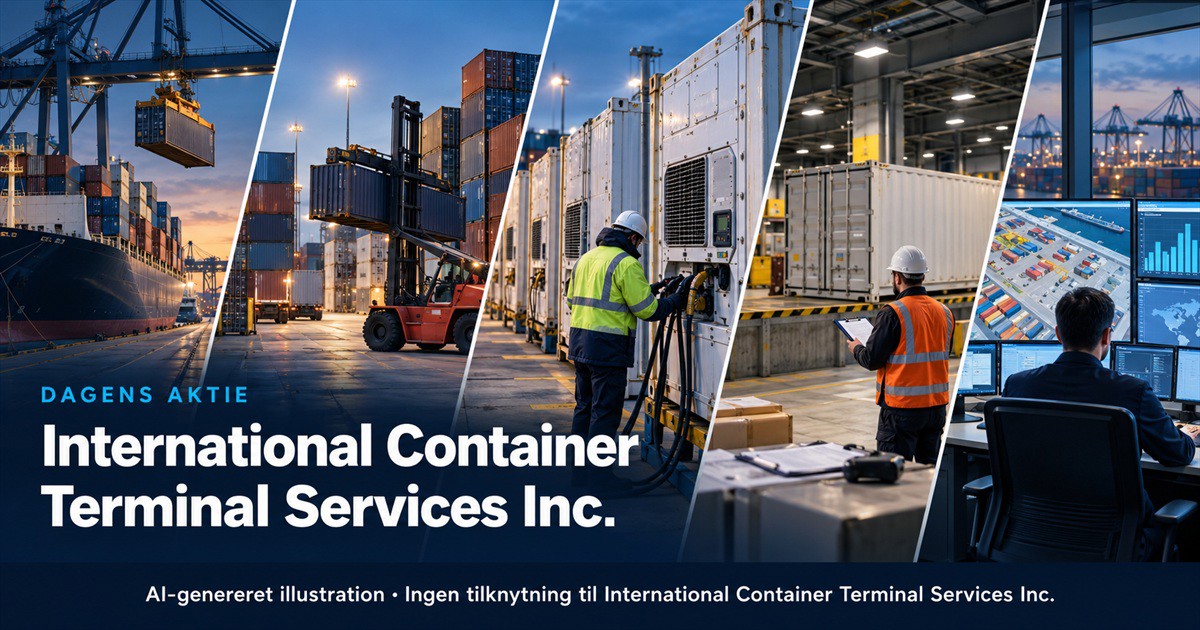 Illustration til analysen af International Container Terminal Services Inc.