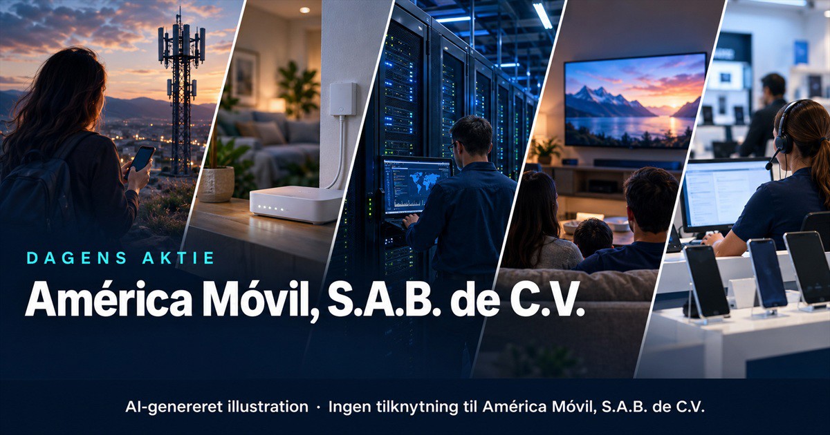 Illustration til analysen af América Móvil, S.A.B. de C.V.