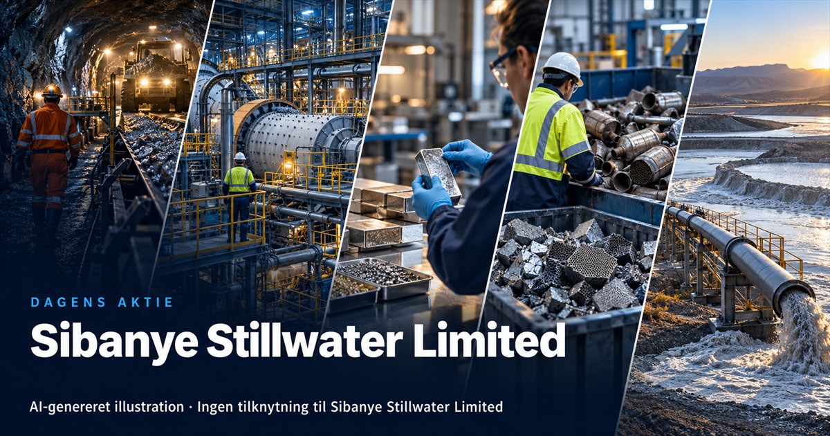 Illustration til analysen af Sibanye Stillwater Limited