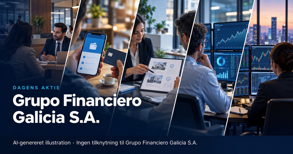 Illustration til analysen af Grupo Financiero Galicia S.A.