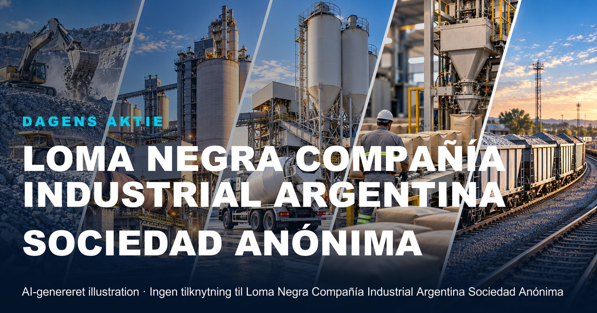 Illustration til analysen af Loma Negra Compañía Industrial Argentina Sociedad Anónima