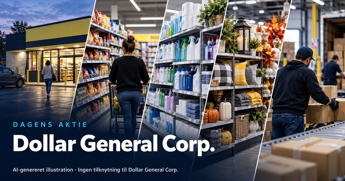 Illustration til analysen af Dollar General Corp.