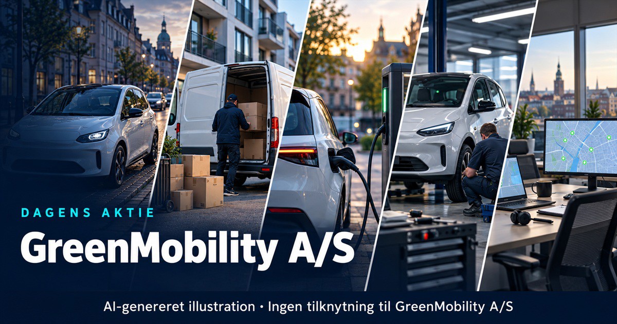 Illustration til dagens aktie, GreenMobility A/S