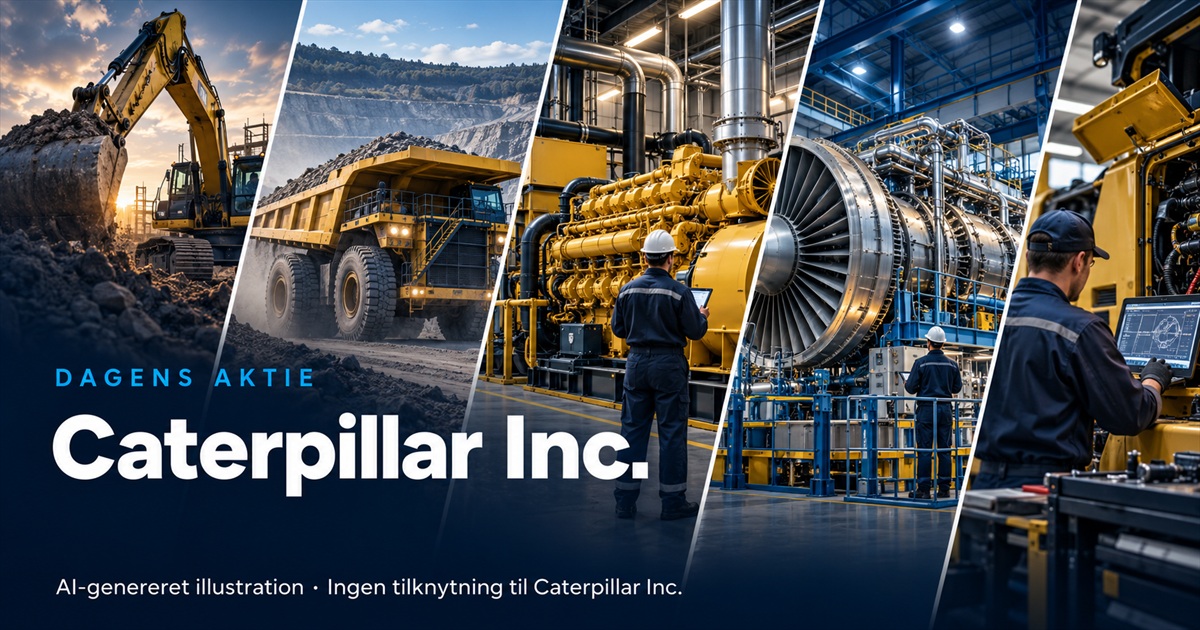 Illustration til analysen af Caterpillar Inc.