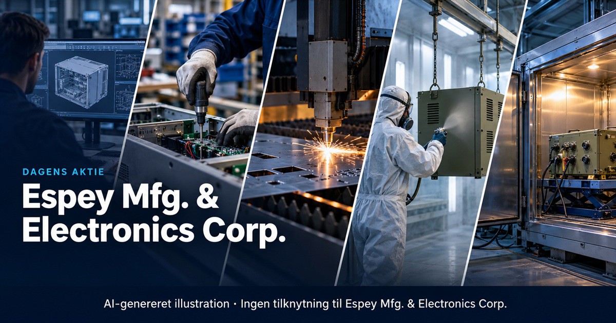 Illustration til analysen af Espey Mfg. & Electronics Corp.