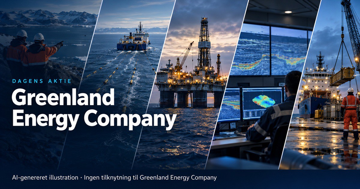 Illustration til analysen af Greenland Energy Company