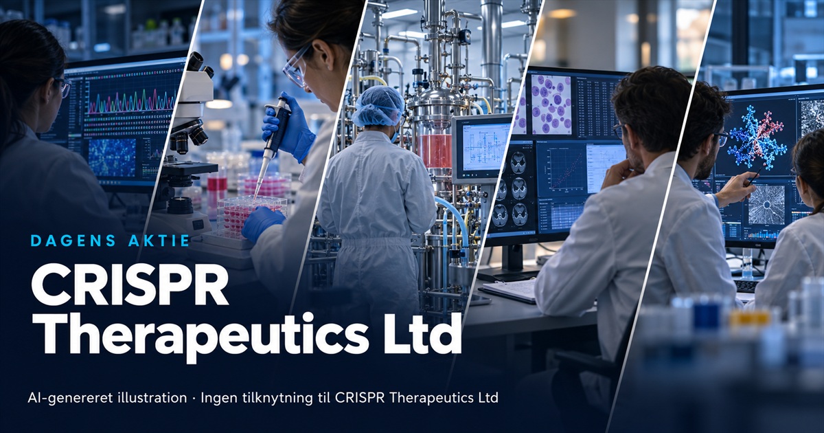 Illustration til analysen af CRISPR Therapeutics Ltd