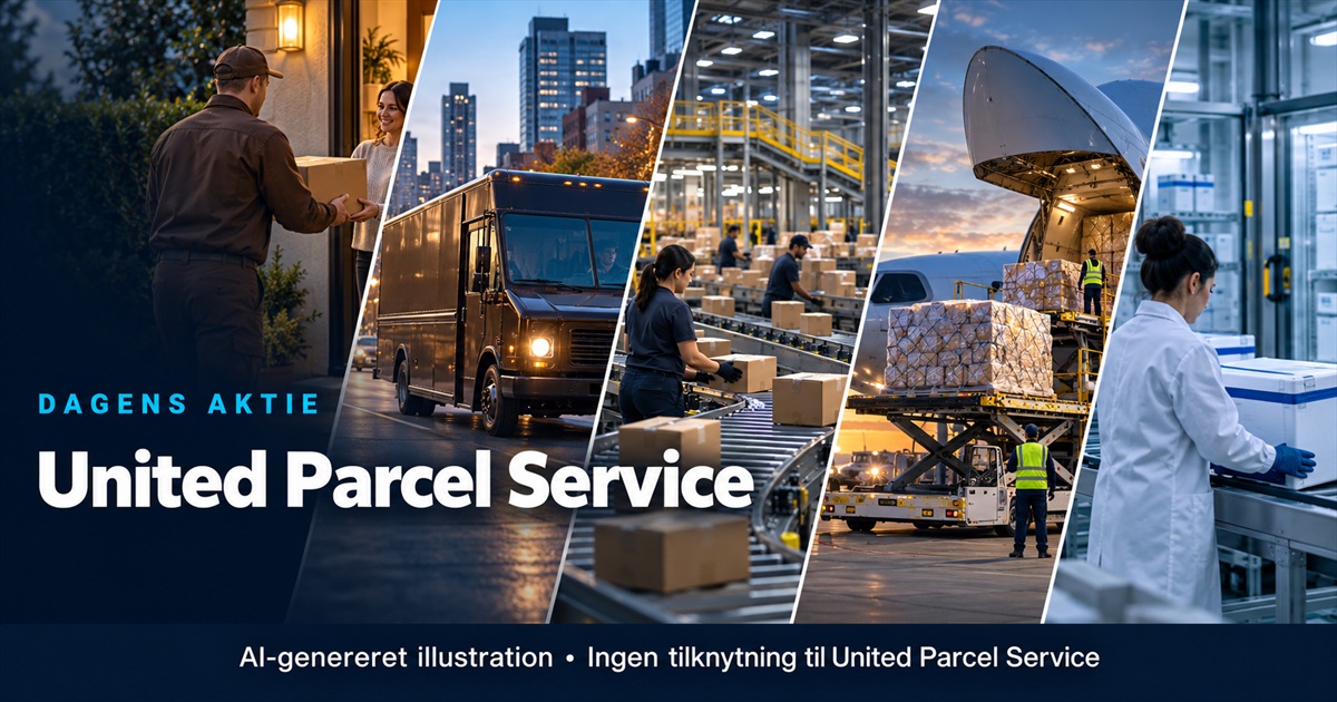 Illustration til analysen af United Parcel Service