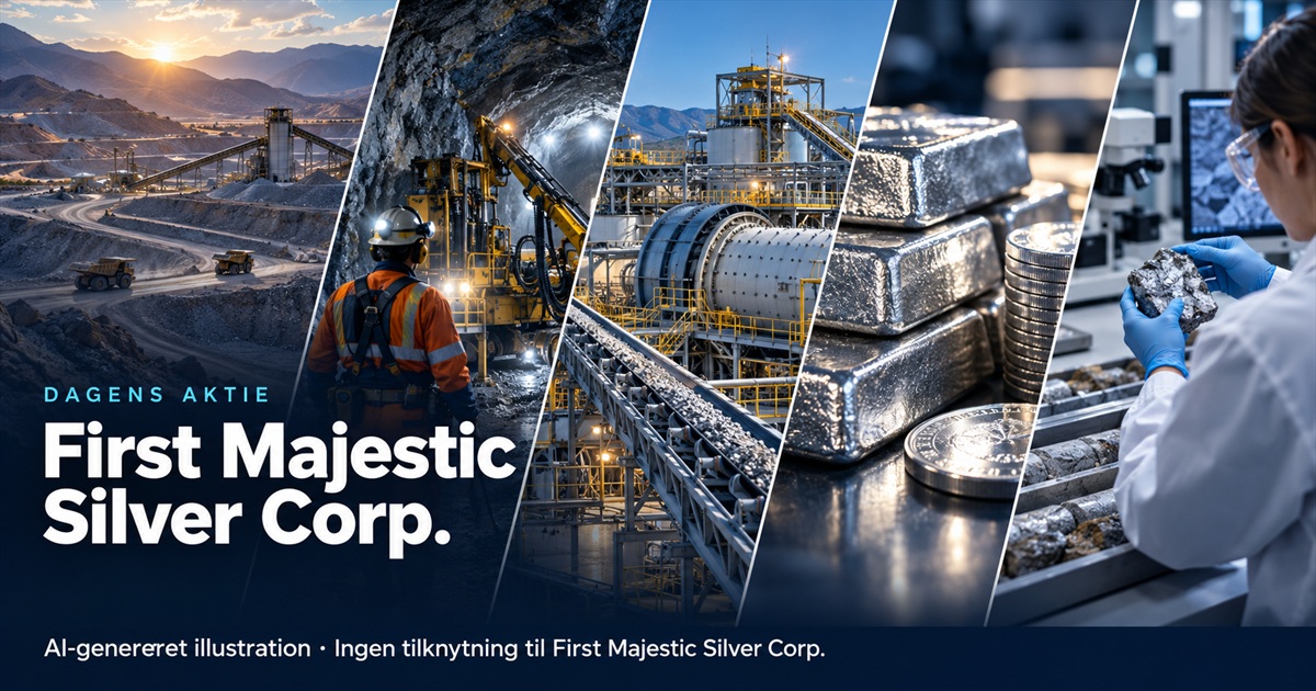 Illustration til analysen af First Majestic Silver Corp.