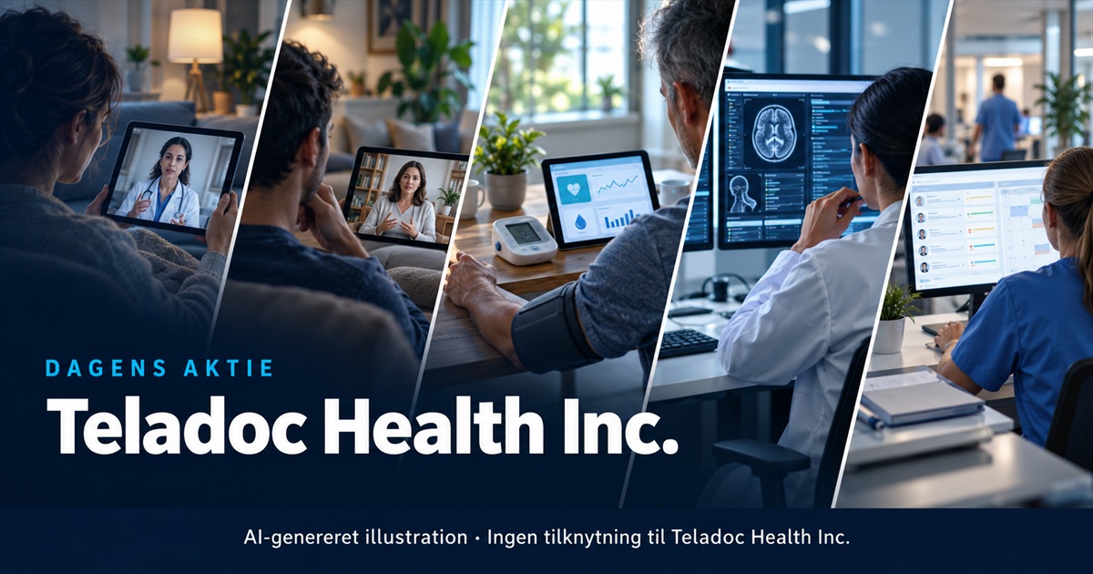 Illustration til analysen af Teladoc Health Inc.