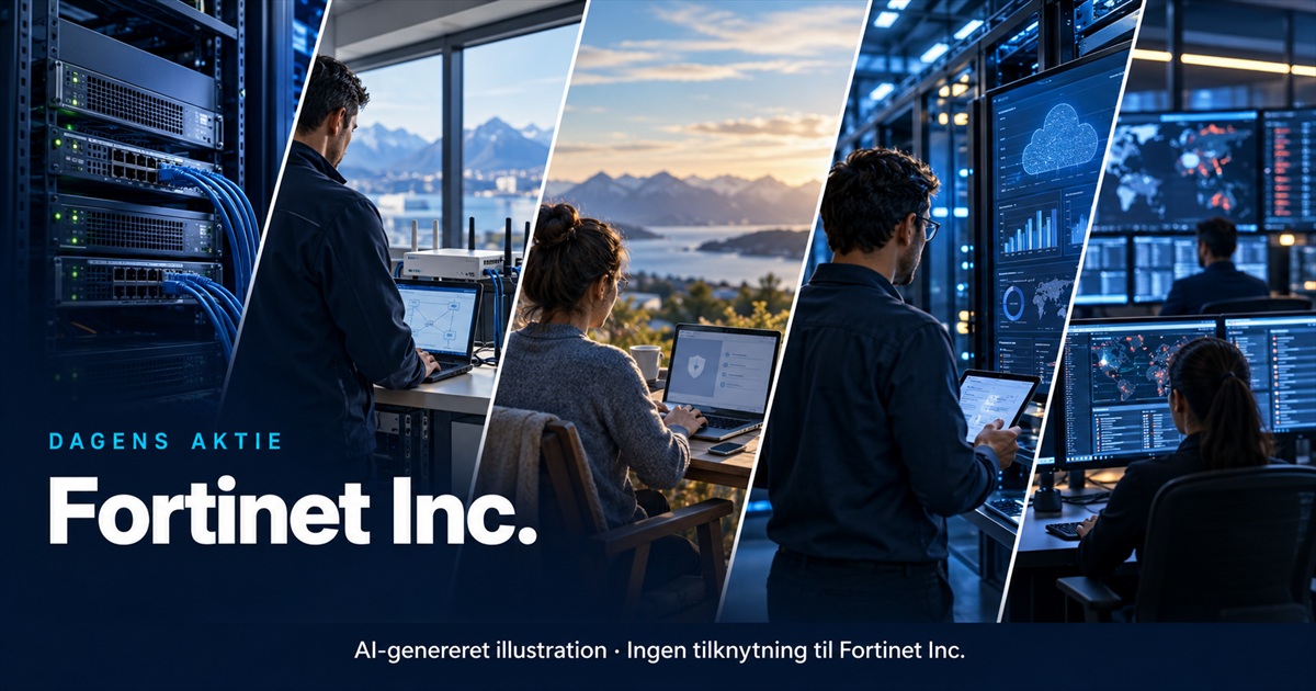 Illustration til analysen af Fortinet Inc.