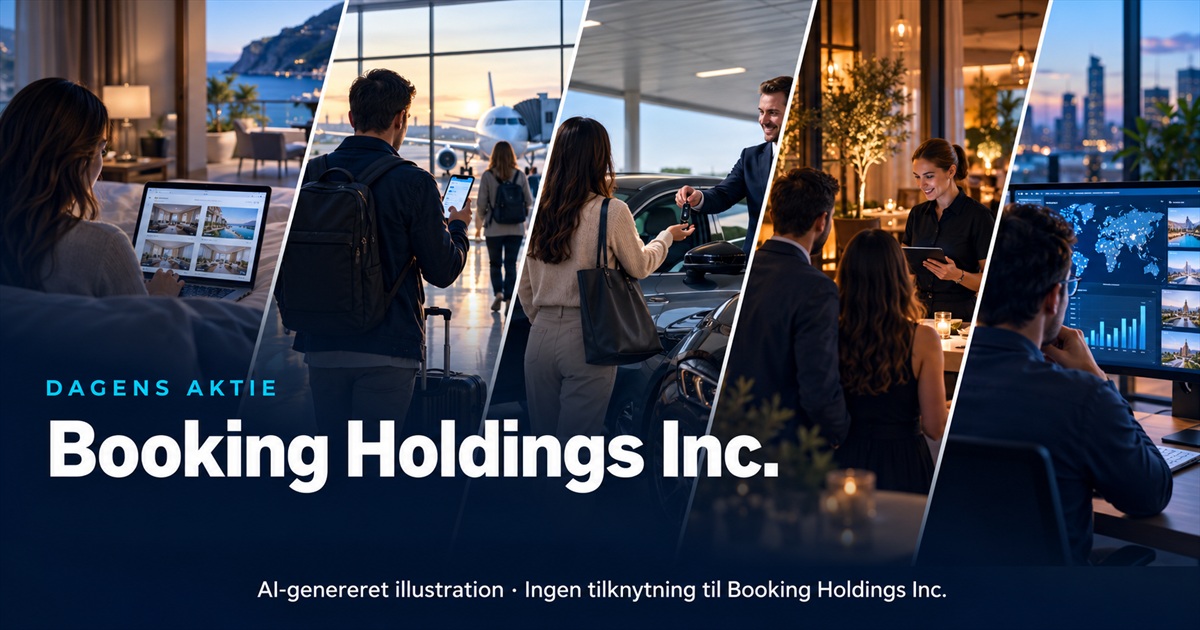 Illustration til analysen af Booking Holdings Inc.